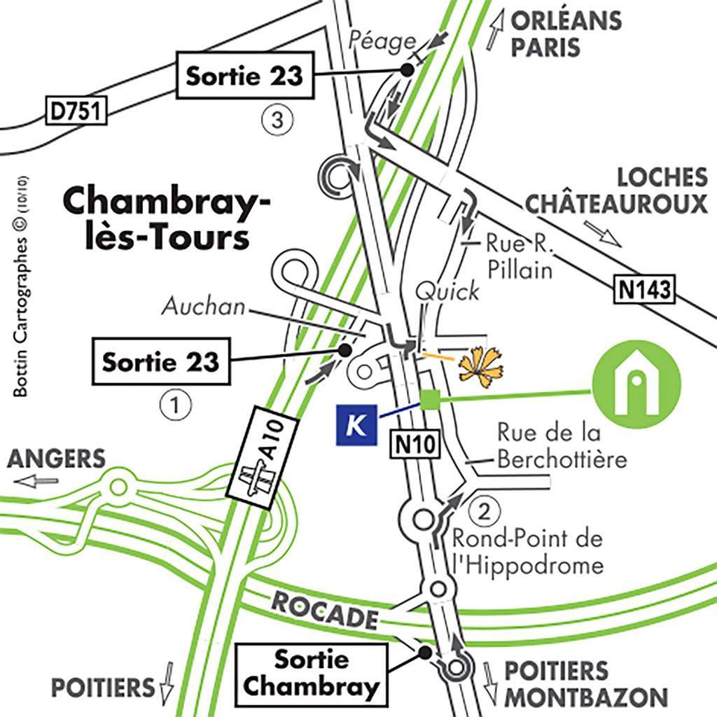 Campanile Tours Sud -